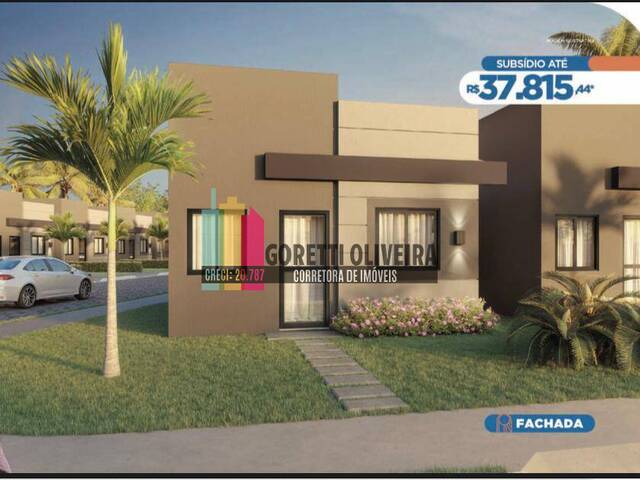 #475 - Casa em condomínio para Lançamento em Feira de Santana - BA