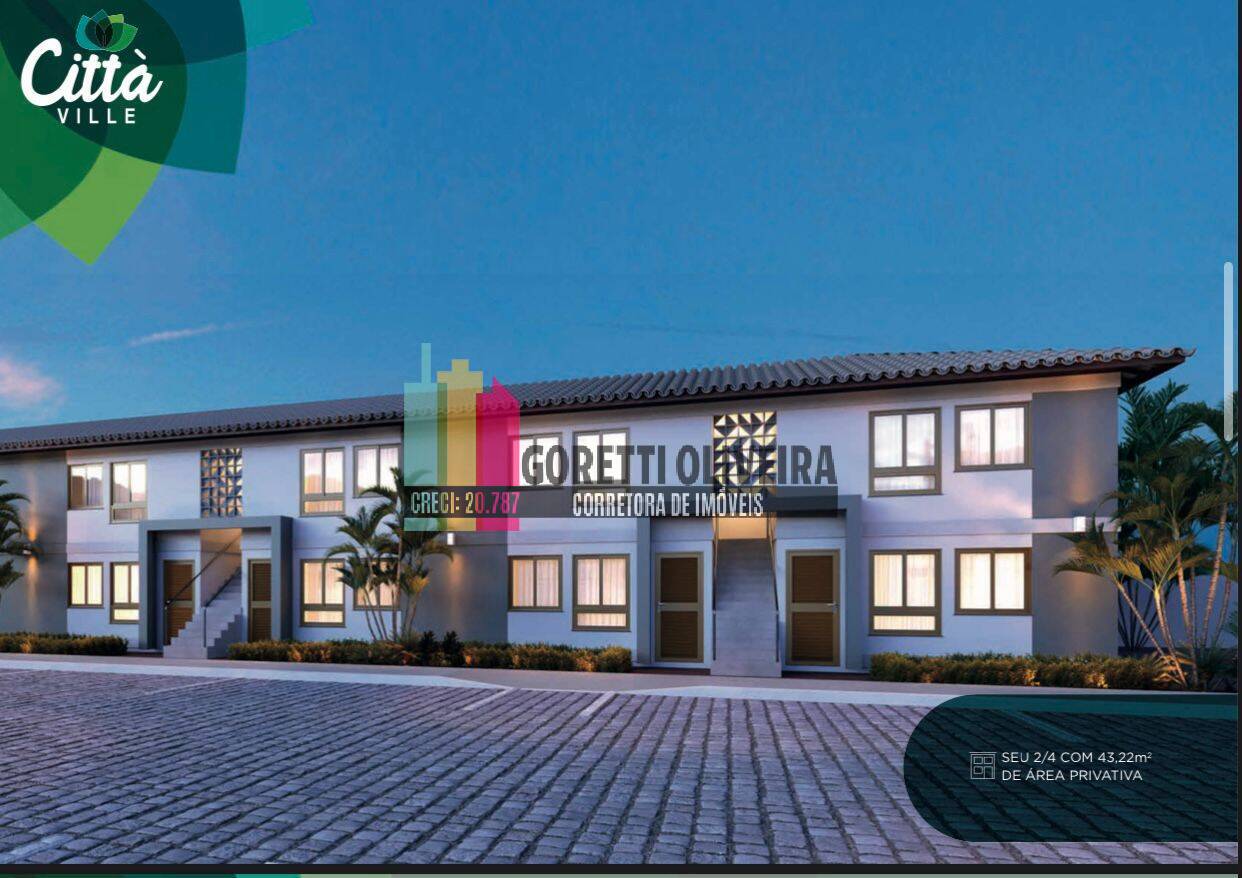 Apartamento com 2/4 no Cittá Ville