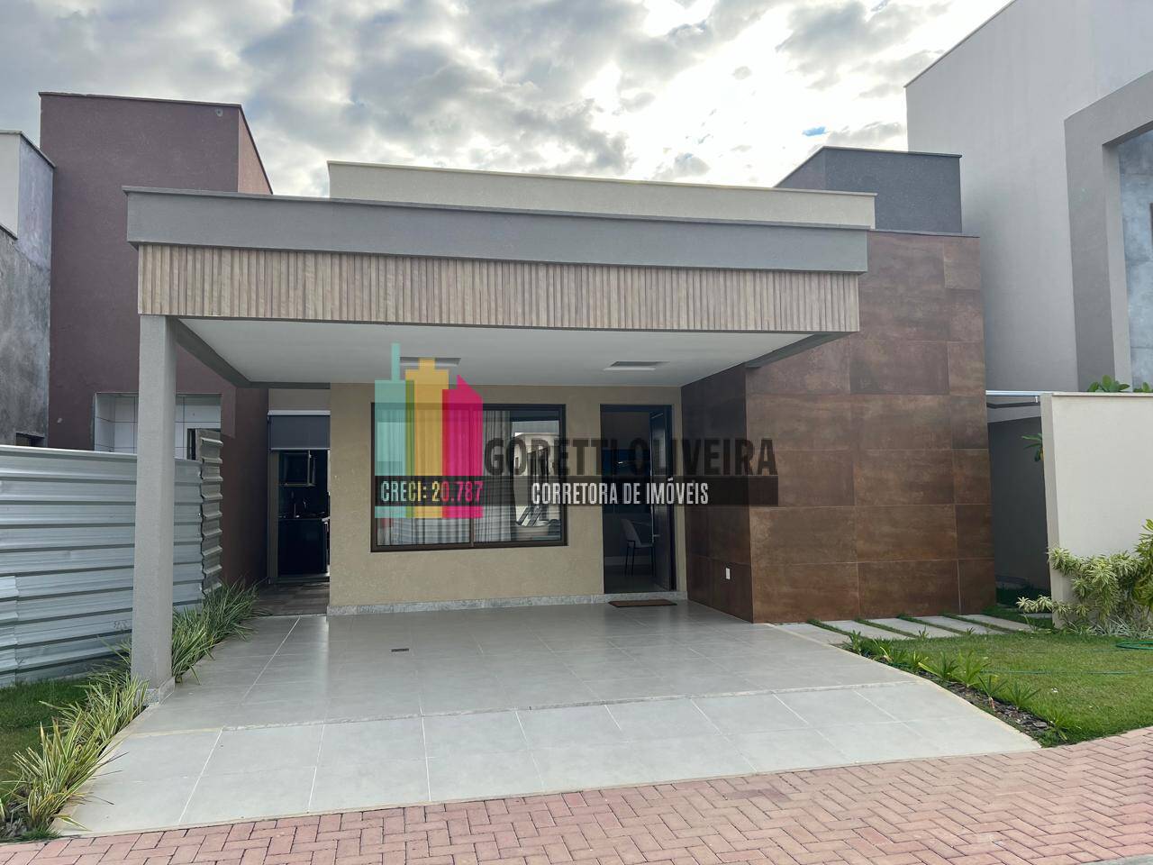 Vendo casa térrea com 3 quartos (1 suíte com closet) no Reserva Dual no SIM